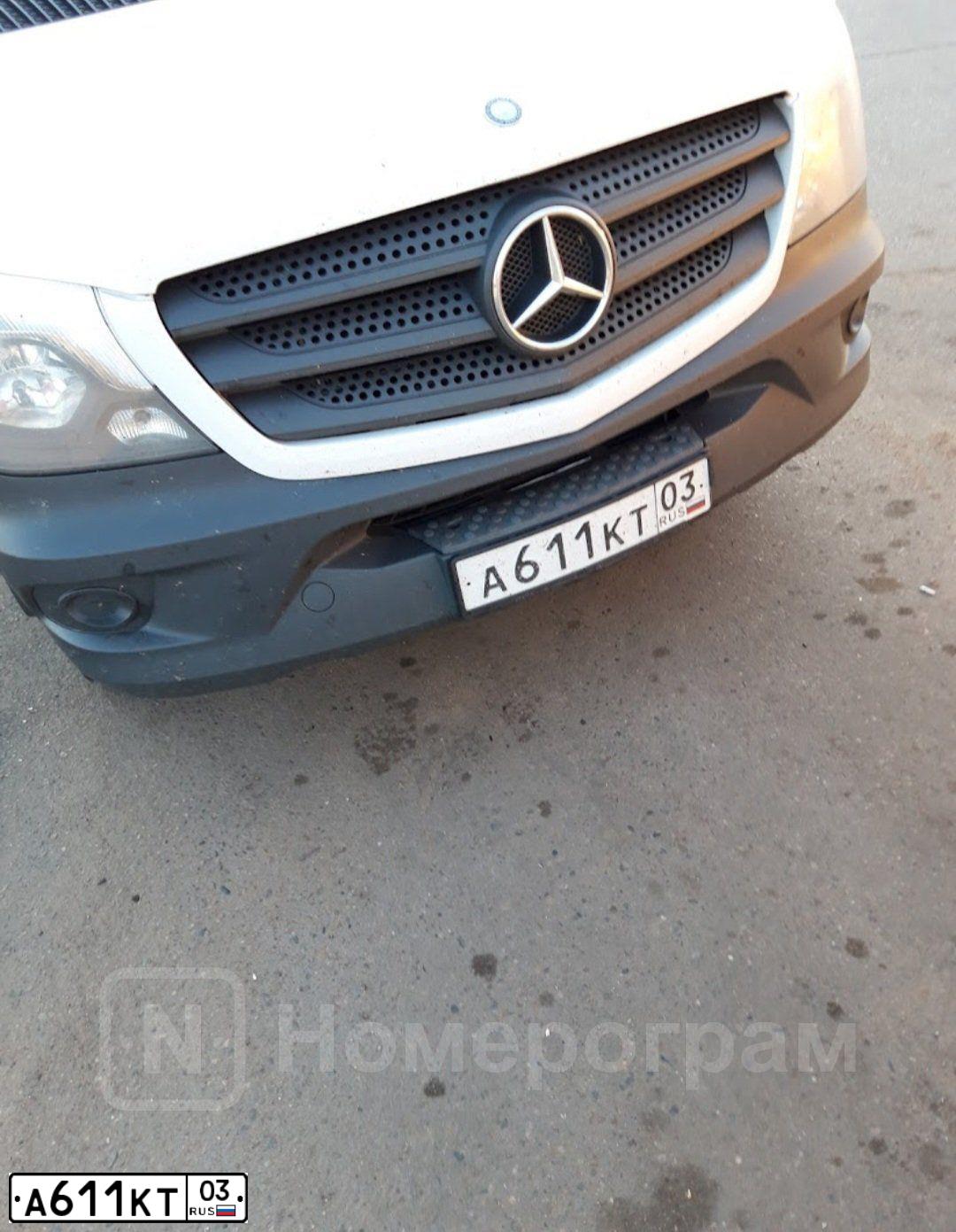 Фото автомобиля MERCEDES SPRINTER, 2013 — госномер У849МР03. Цвет: Белый
