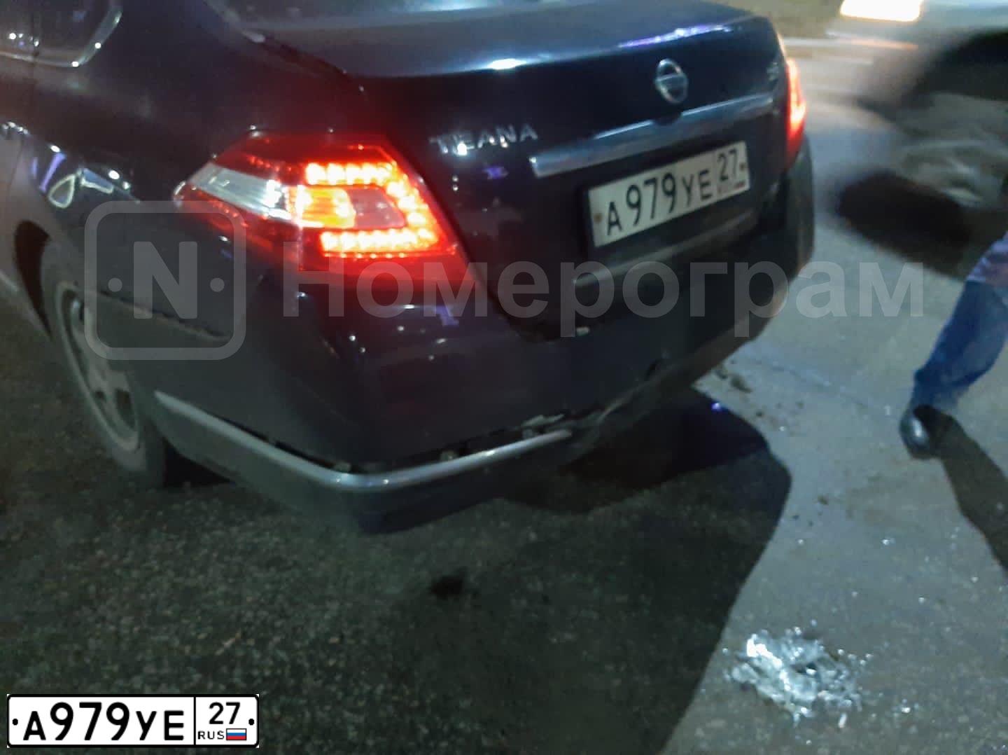 Фото автомобиля NISSAN TEANA, 2011 — госномер А979УЕ27
