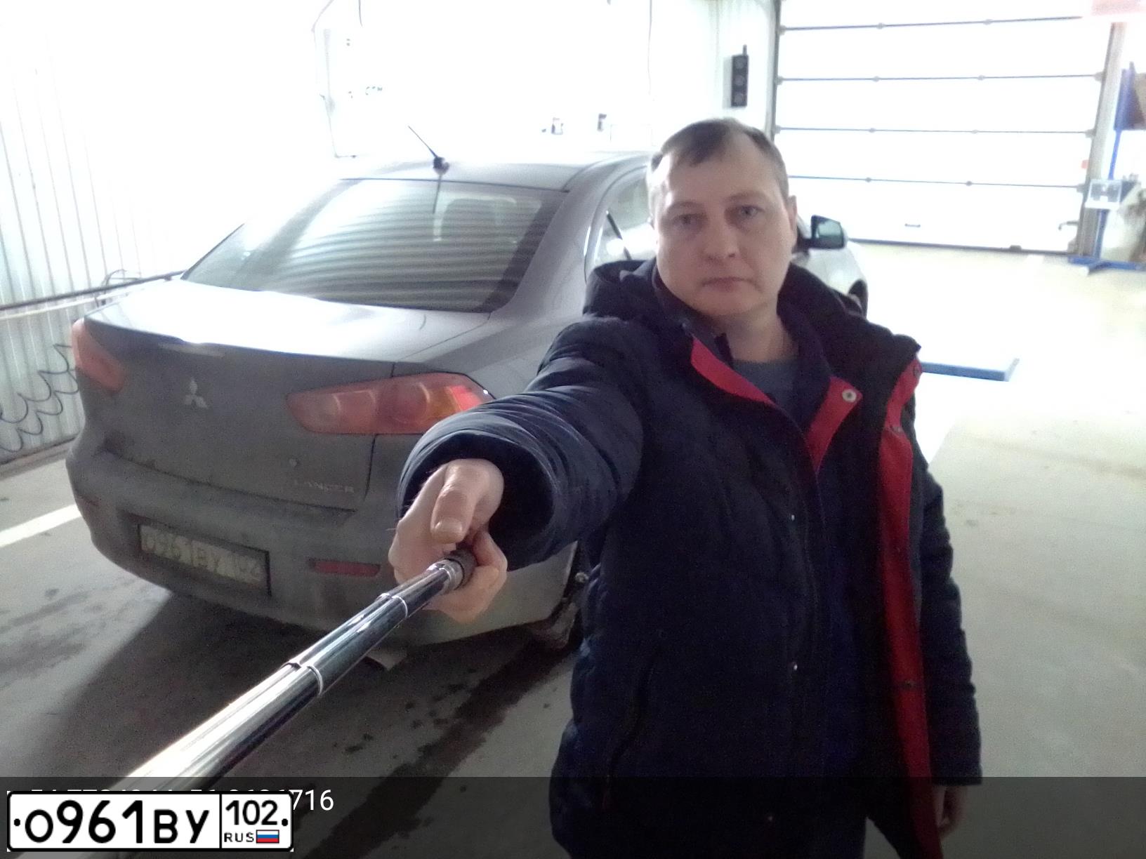 Фото автомобиля MITSUBISHI LANCER, 2007 — госномер Н459РТ702. Цвет: СЕРЫЙ
