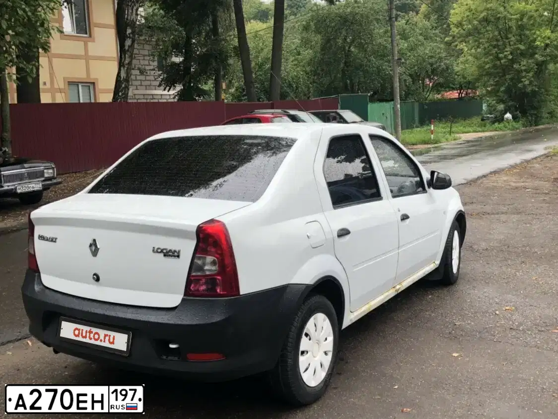 Фото автомобиля RENAULT LOGAN, 2010 — госномер Н956ТК69