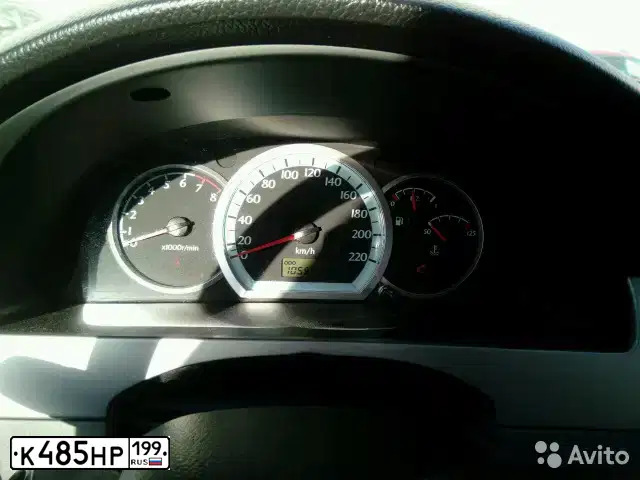 Фото автомобиля CHEVROLET LACETTI, 2008 — госномер К485НР199. Цвет: ЧЕРНЫЙ