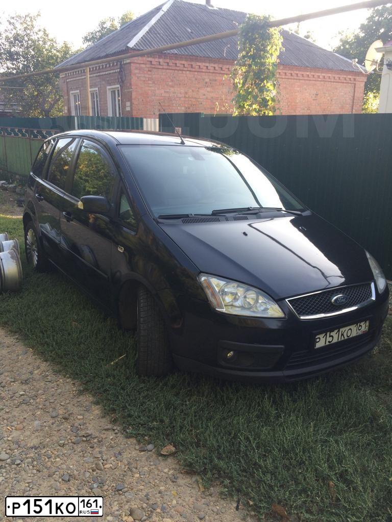 Фото автомобиля FORD FOCUS C-MAX, 2006 — госномер М995АН180. Цвет: ЧЕРНЫЙ