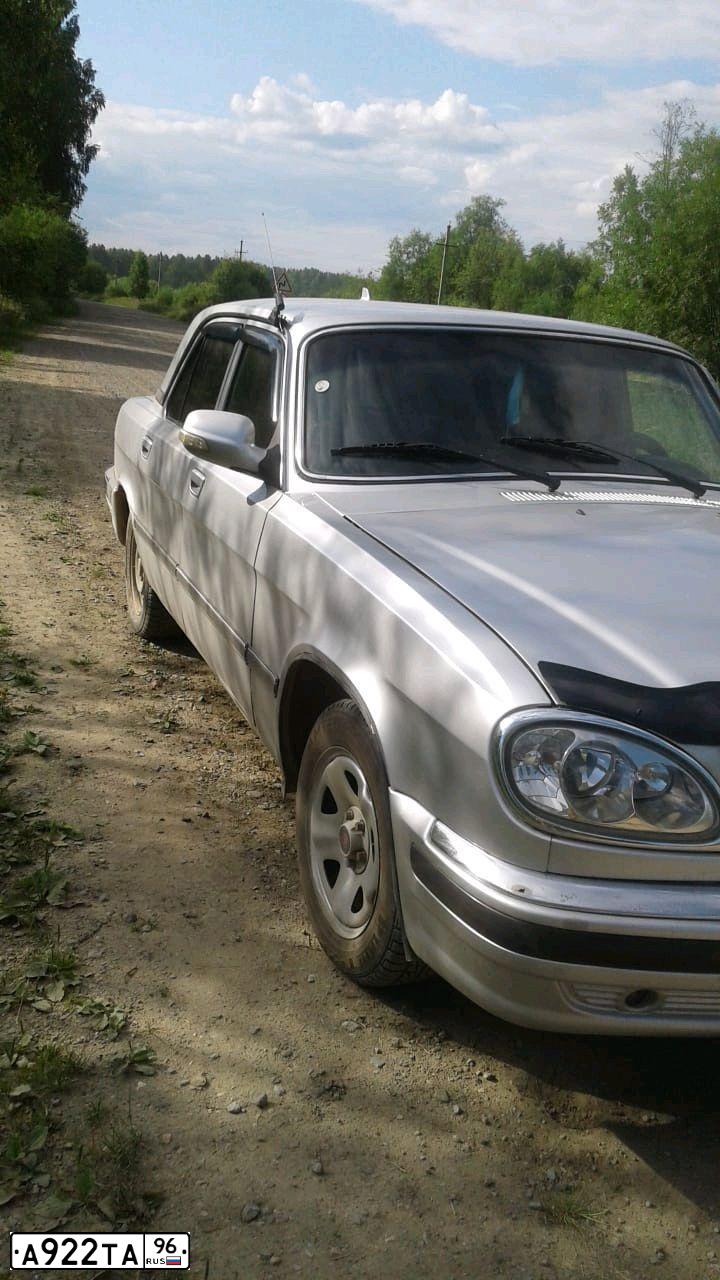 Фото автомобиля GAZ 3110 WOLGA, 2007 — госномер А922ТА96. Цвет: СВ. СЕРЫЙ