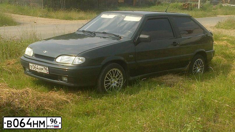 Фото автомобиля LADA 2113, 2006 — госномер Х778НТ196. Цвет: Темно-зеленый