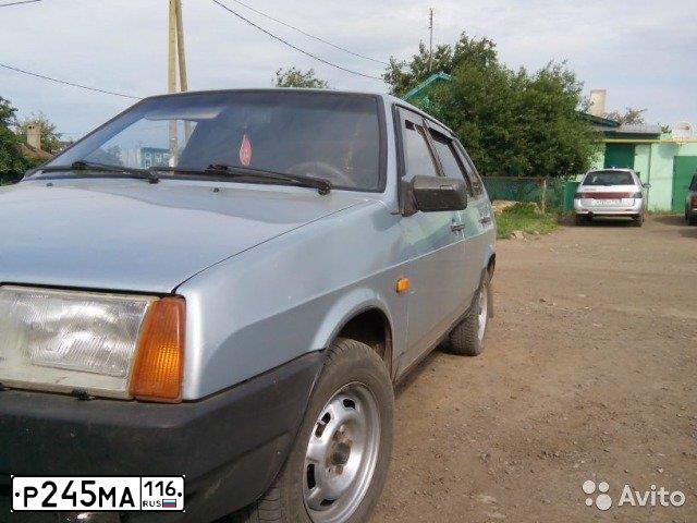 Фото автомобиля LADA 2109 SAMARA, 2002 — госномер В617СН43. Цвет: СЕРЕБРИСТО-ГОЛУБОЙ
