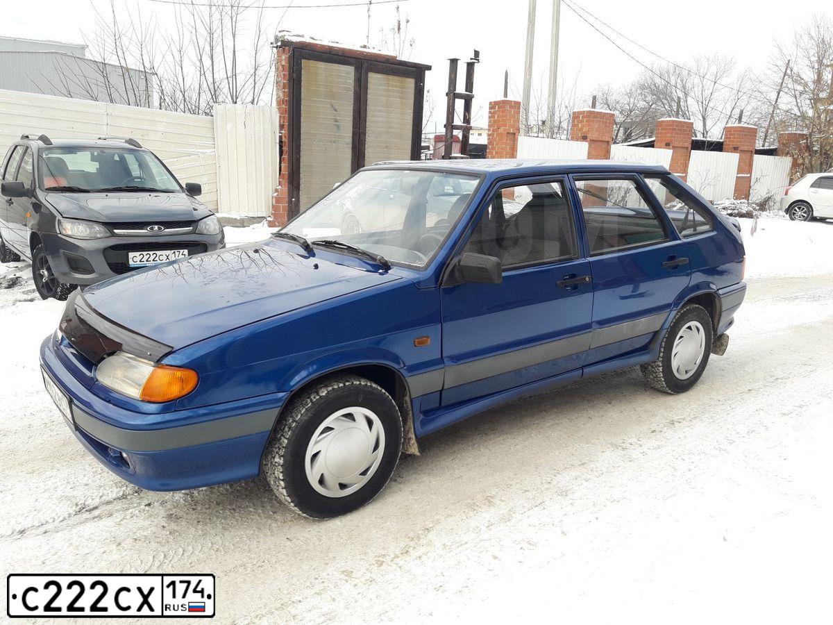 Фото автомобиля LADA 2194 KALINA, 2014 — госномер М634МР45. Цвет: серебристо-темно-серый
