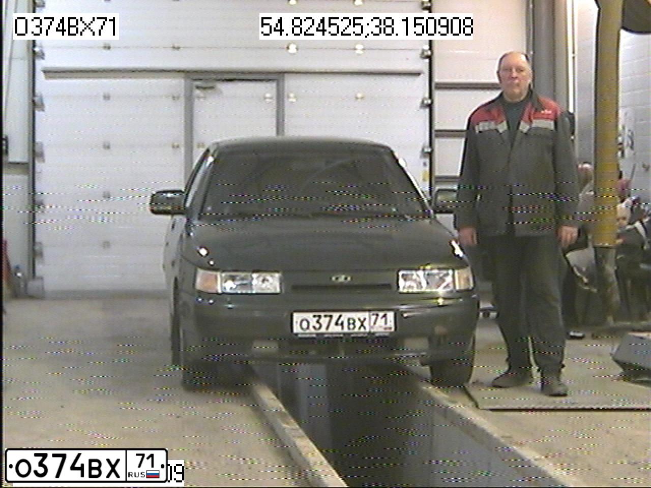 Фото автомобиля LADA 2110 LADA, 2006 — госномер О374ВХ71. Цвет: ЗОЛОТИСТЫЙ ТЕМНО-ЗЕЛЕНЫЙ