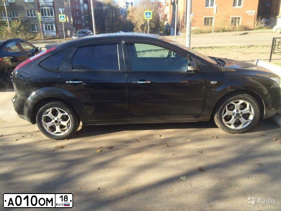 Фото автомобиля FORD FOCUS, 2007 — госномер Р534ТХ11. Цвет: ЧЕРНЫЙ