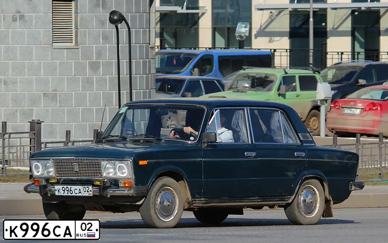 Фото автомобиля LADA 2106, 1996 — госномер К996СА02. Цвет: МУРЕНА