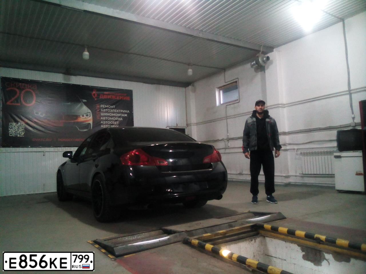 Фото автомобиля INFINITI G35, 2007 — госномер А829ХВ124. Цвет: ЧЕРНЫЙ