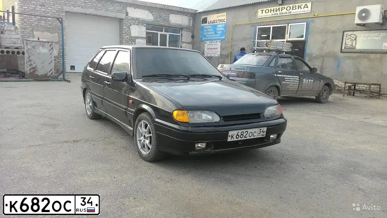 Фото автомобиля LADA 2114 SAMARA, 2007 — госномер В604НС134. Цвет: ГРАФИТОВЫЙ МЕТАЛЛИК