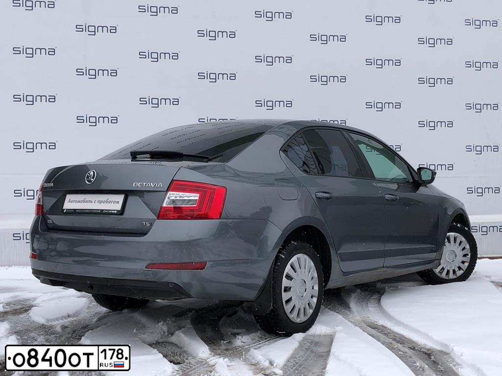 Фото автомобиля SKODA OCTAVIA, 2013 — госномер К138СМ53