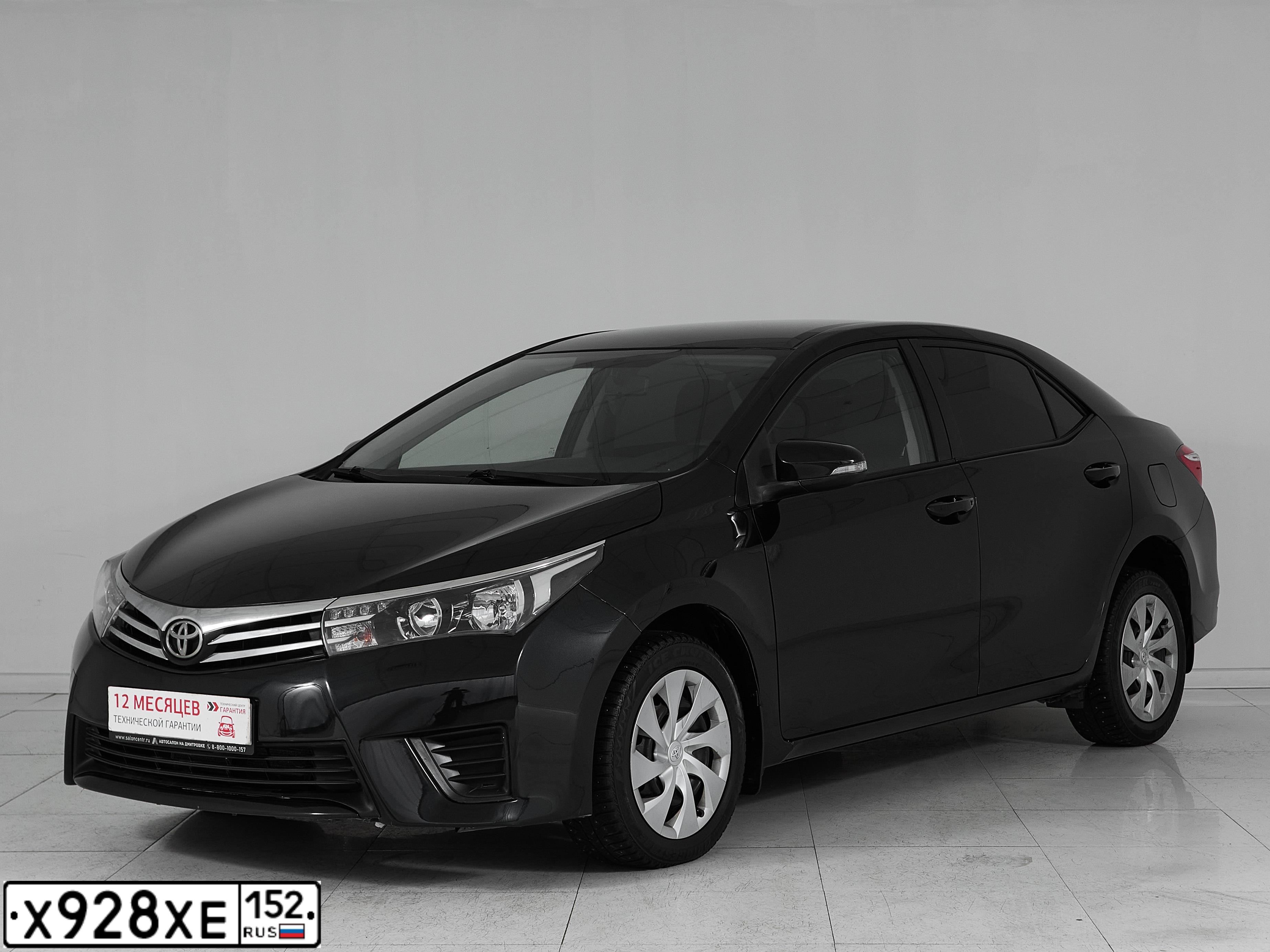 Фото автомобиля TOYOTA COROLLA, 2014 — госномер Е312УА89. Цвет: ТЕМНО-СЕРЫЙ