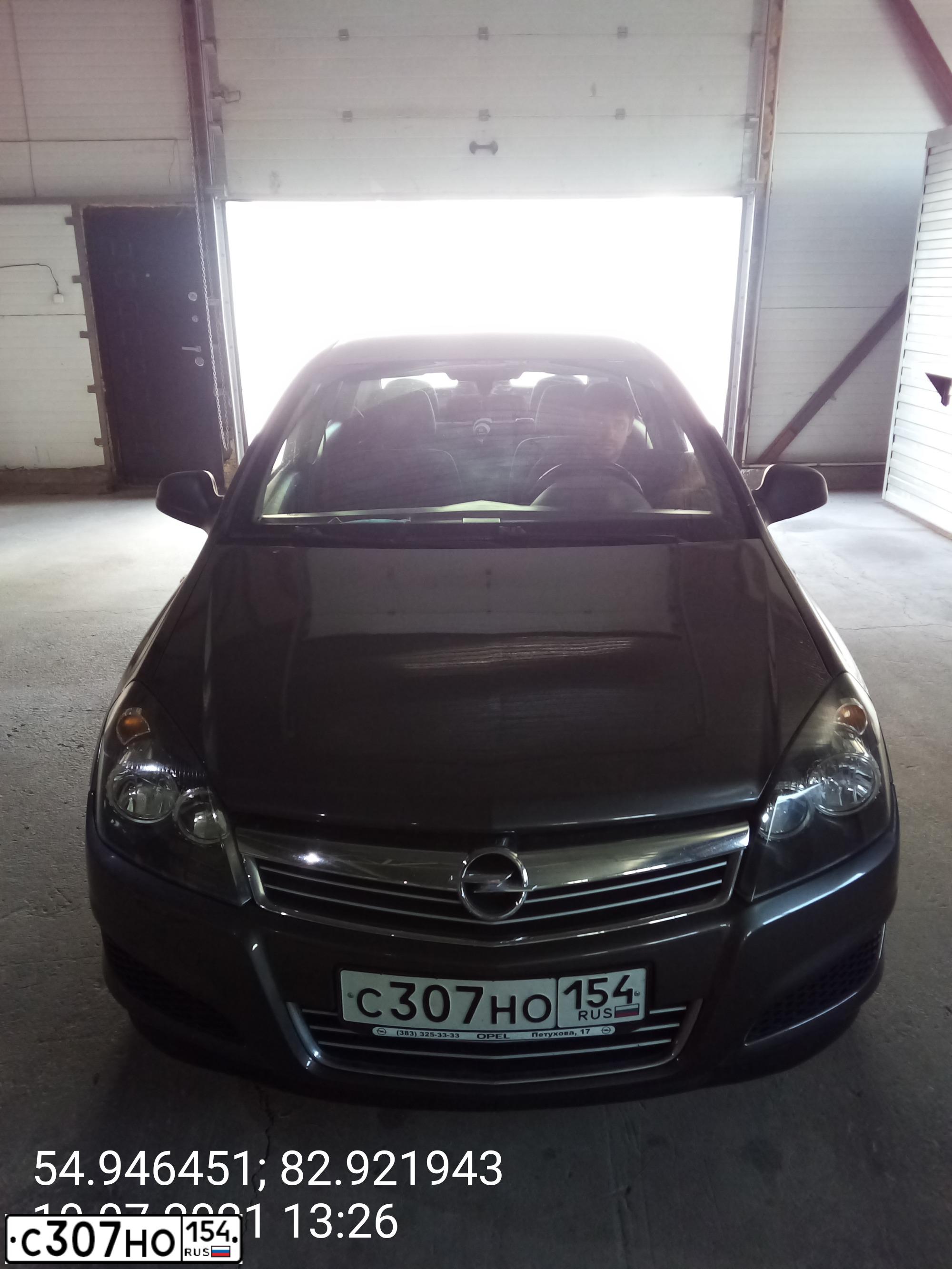 Фото автомобиля OPEL ASTRA, 2010 — госномер М492НН142. Цвет: ТЕМНО СЕРЫЙ