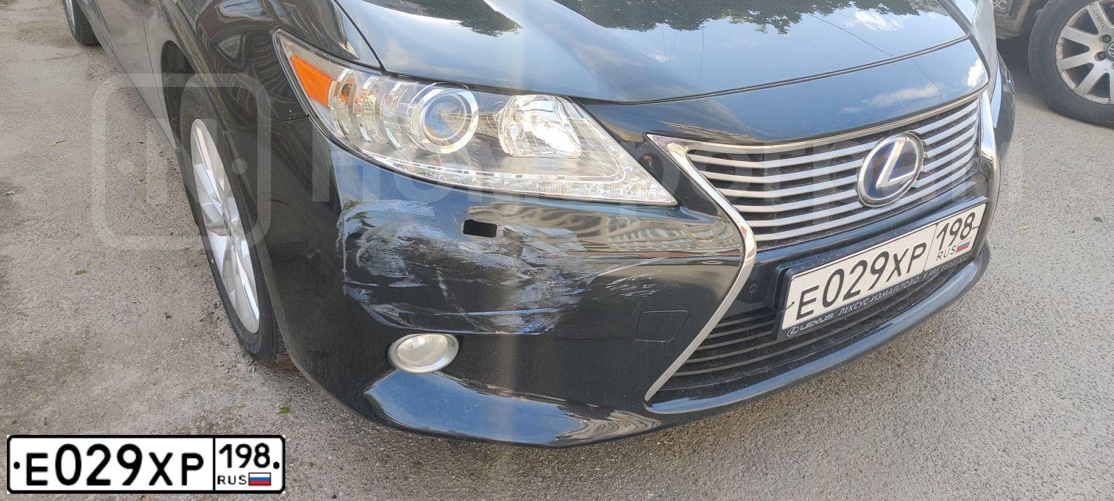 Фото автомобиля LEXUS ES, 2013 — госномер Е029ХР198. Цвет: ЧЕРНЫЙ