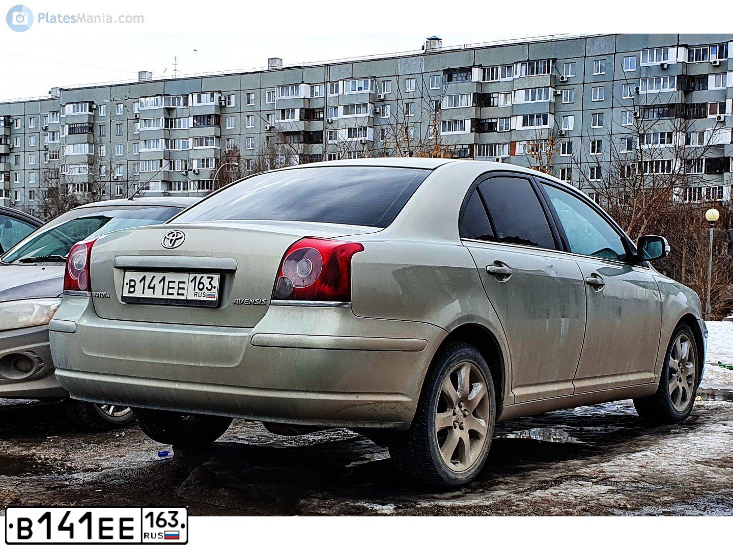 Фото автомобиля TOYOTA AVENSIS, 2006 — госномер А463РХ156. Цвет: СВЕТЛО-ОЛИВКОВЫЙ