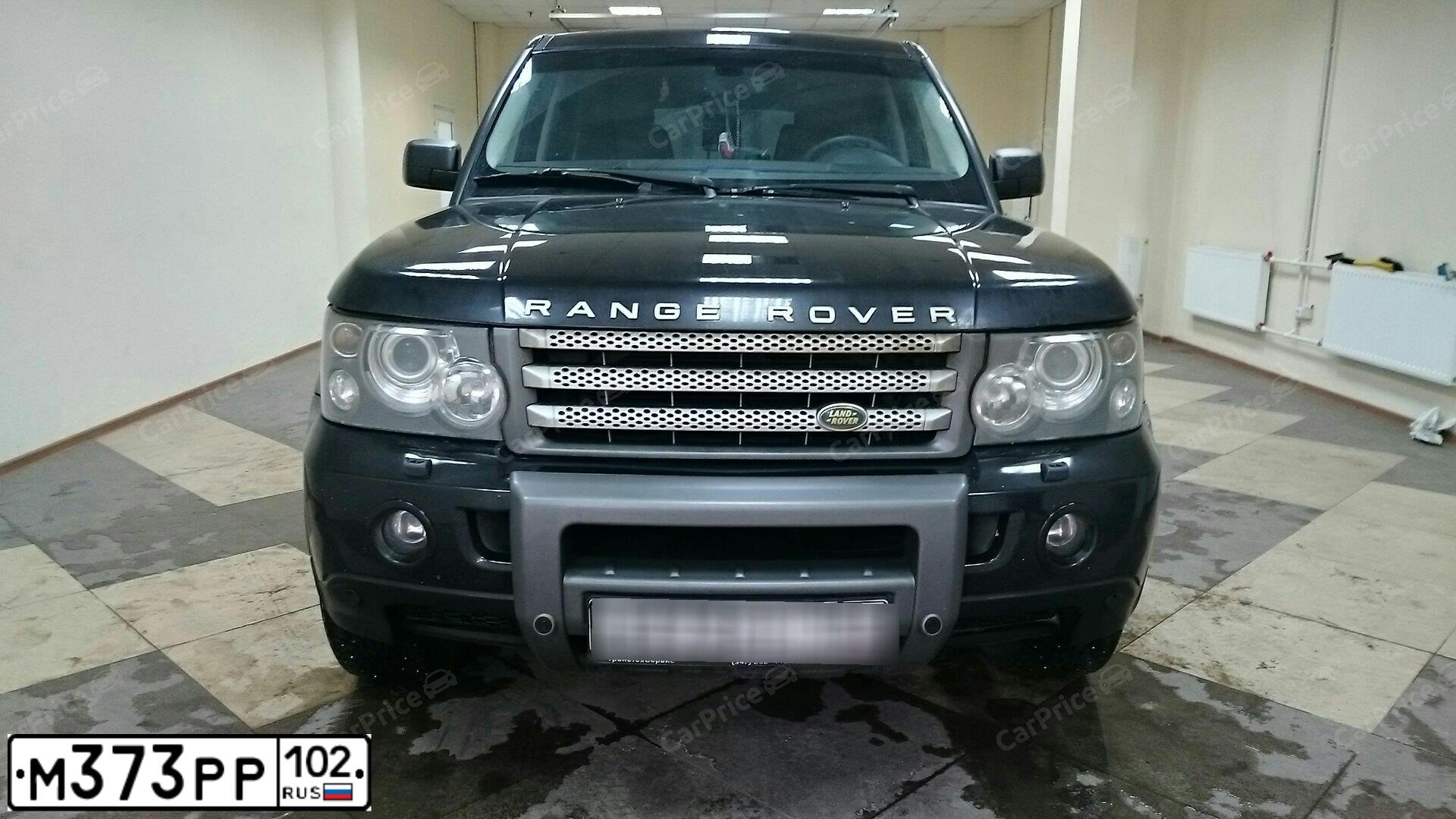 Фото автомобиля LANDROVER RANGE ROVER SPORT, 2008 — госномер С925МН89. Цвет: ЧЕРНЫЙ