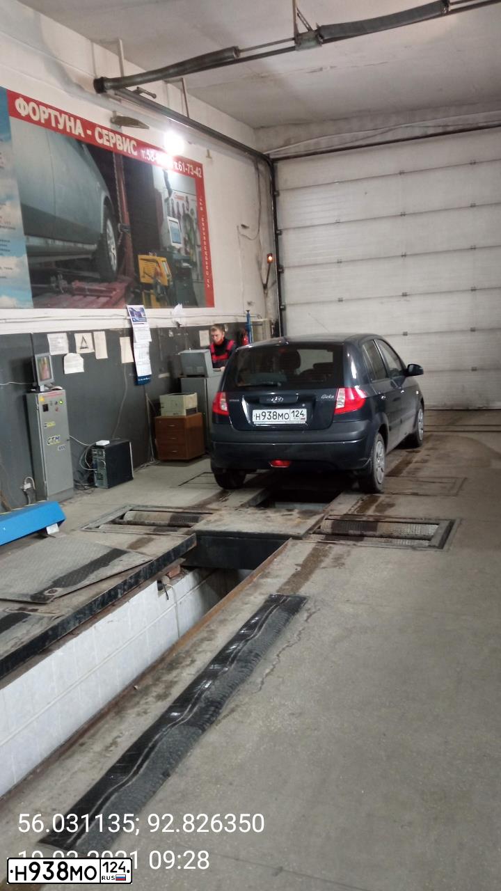 Фото автомобиля HYUNDAI GETZ, 2007 — госномер М920УС124. Цвет: ТЕМНО-СЕРЫЙ