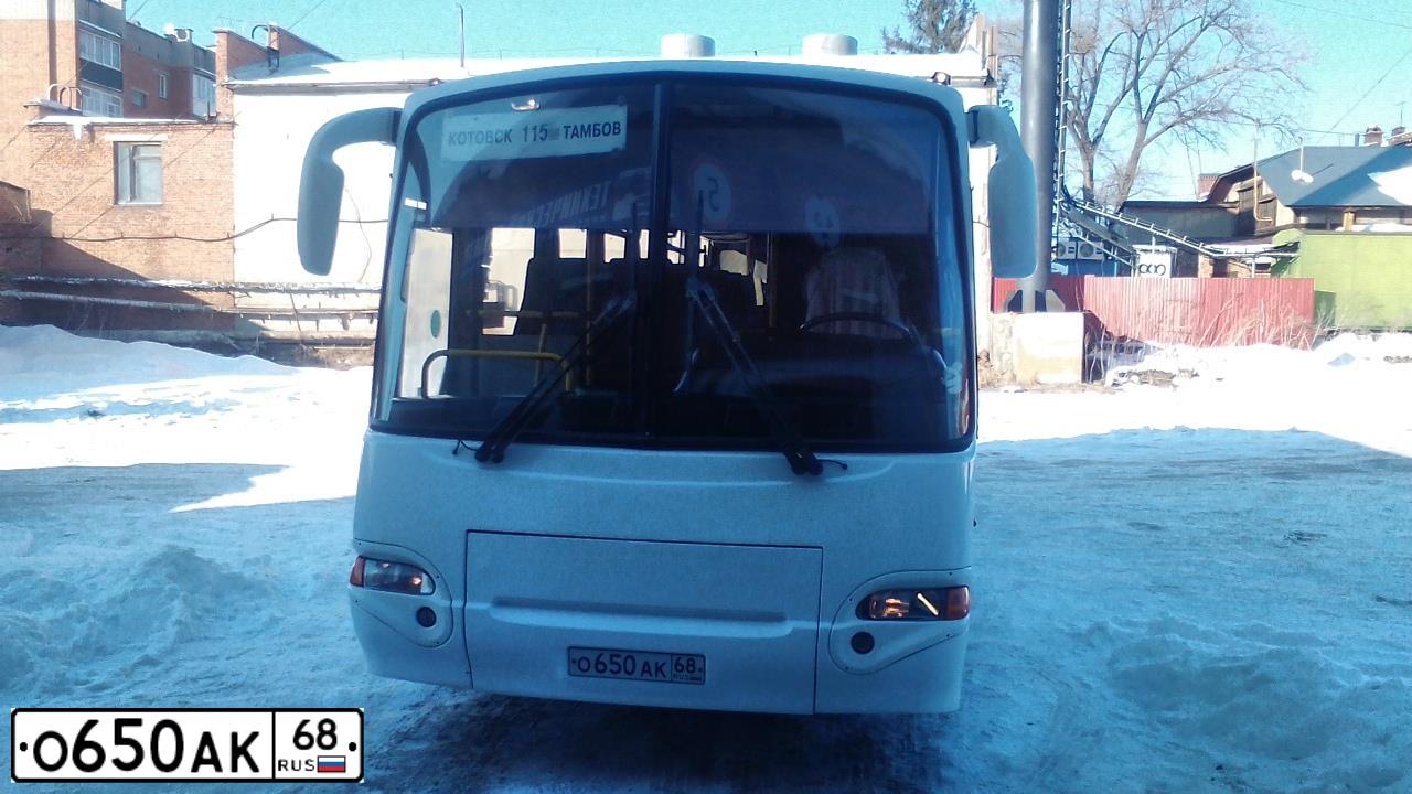 Фото автомобиля KAVZ 4238, 2016 — госномер О650АК68. Цвет: Белый