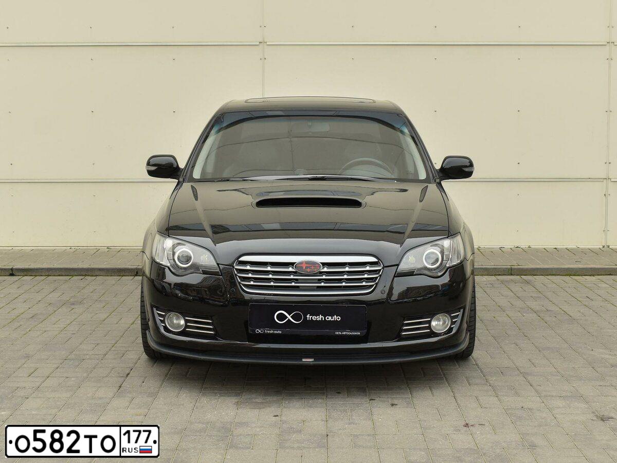Фото автомобиля SUBARU LEGACY, 2006 — госномер Т280СХ154. Цвет: ЧЕРНЫЙ