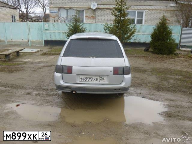 Фото автомобиля LADA 2111 LADA, 2001 — госномер М899ХК26. Цвет: Светло-Серебристый металлик
