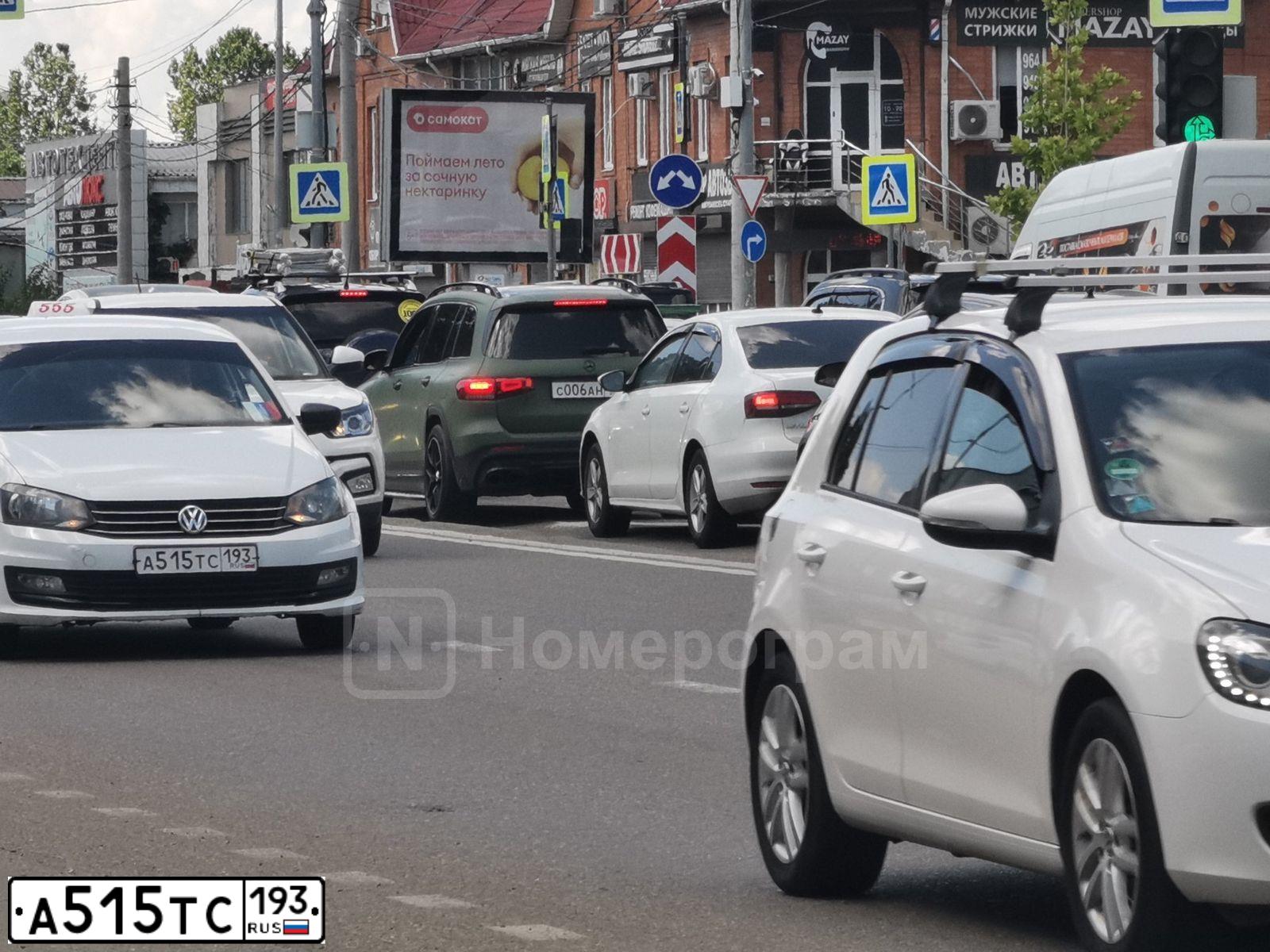 Фото автомобиля VOLKSWAGEN POLO, 2020 — госномер А515ТС193. Цвет: Белый