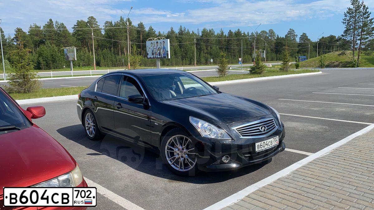 Фото автомобиля INFINITI Q60, 2012 — госномер Н646ОС180. Цвет: ЧЕРНЫЙ