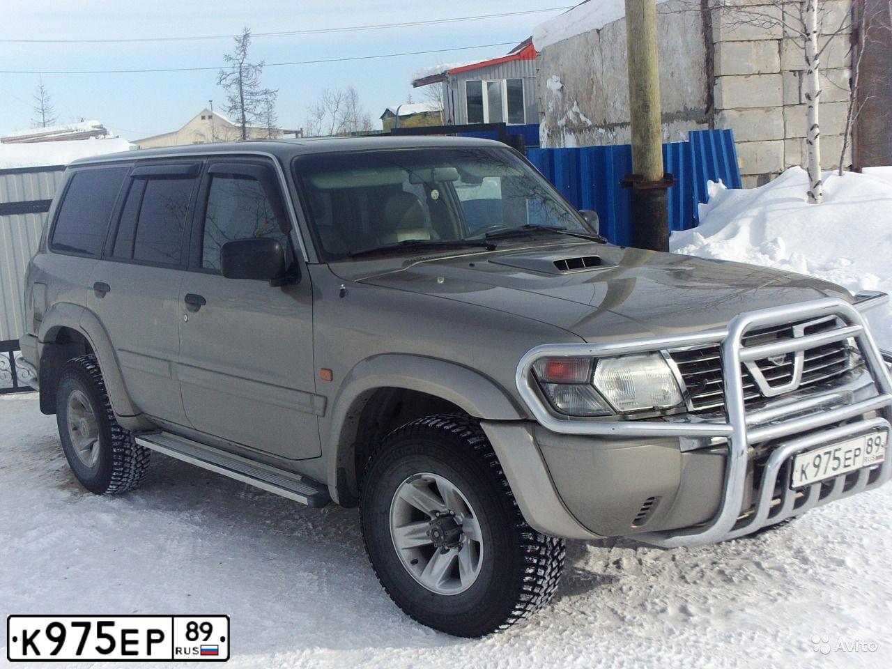 Фото автомобиля NISSAN PATROL, 2002 — госномер С376РС89