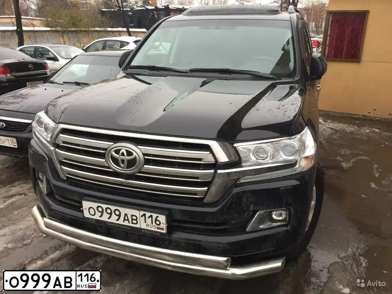 Фото автомобиля TOYOTA LANDCRUISER, 2006 — госномер С999АВ116. Цвет: ЧЕРНЫЙ