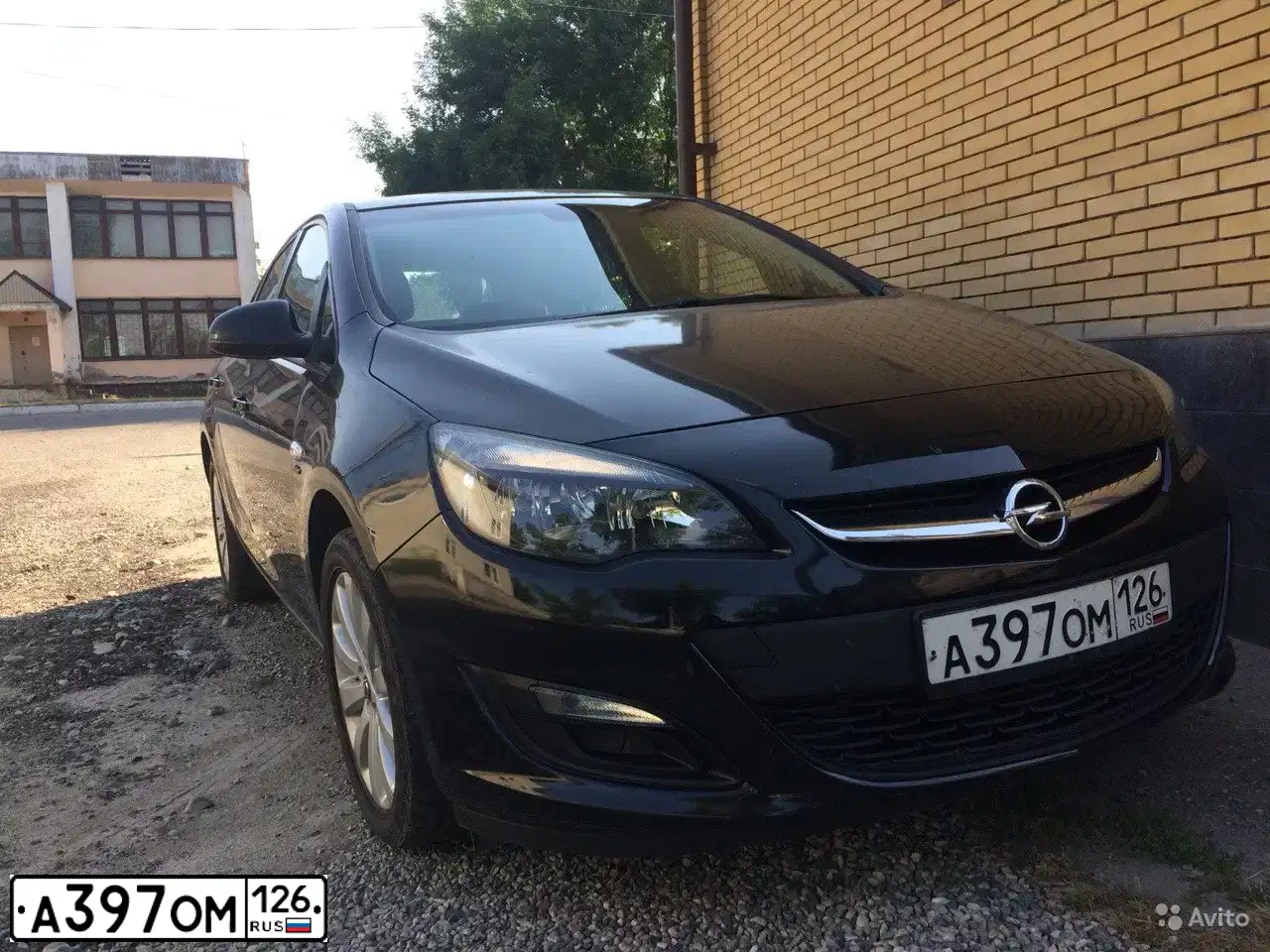 Фото автомобиля OPEL ASTRA, 2013 — госномер А397ОМ126. Цвет: ЧЕРНЫЙ МЕТАЛЛИК