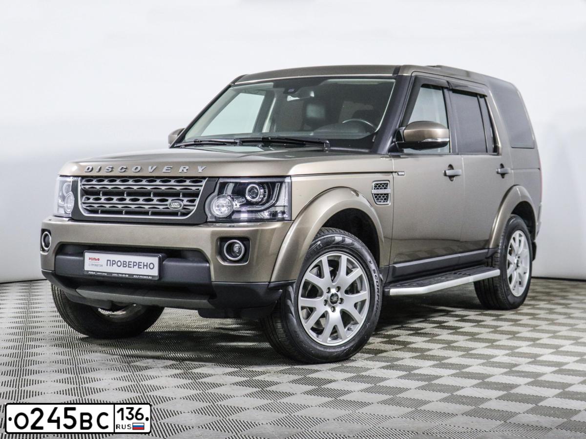 Фото автомобиля LANDROVER DISCOVERY, 2014 — госномер А980ВО761. Цвет: бронзовый