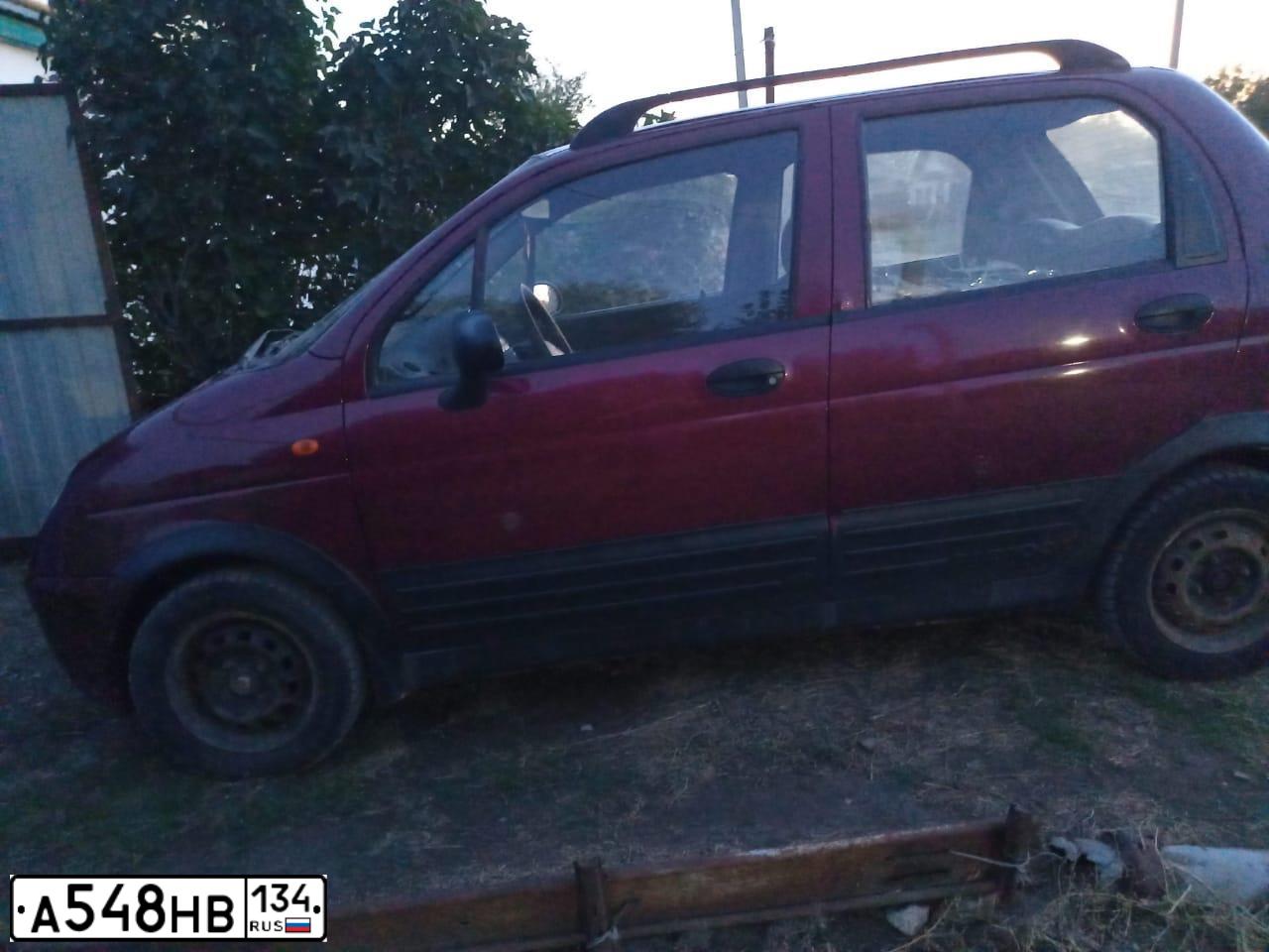 Фото автомобиля DAEWOO  MATIZ, 2007 — госномер Н660ОУ134. Цвет: КРАСНЫЙ (СПЕЛАЯ ВИШНЯ)