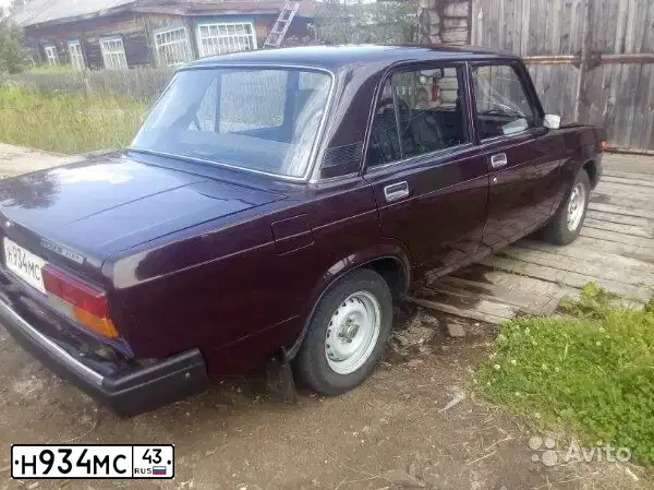 Фото автомобиля LADA 2107 LADA, 2008 — госномер К524КТ159. Цвет: ТЕМНО-КОРИЧНЕВЫЙ