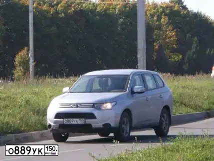 Фото автомобиля MITSUBISHI OUTLANDER, 2012. Цвет: СЕРЫЙ