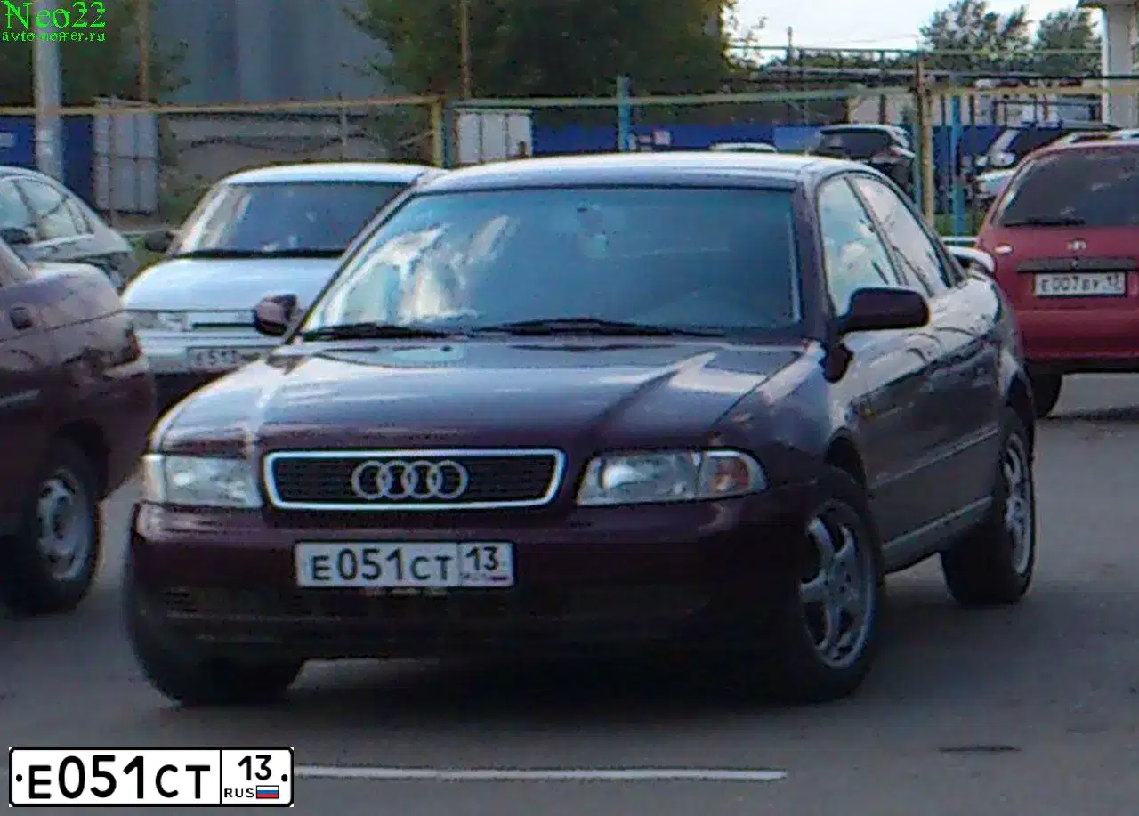 Фото автомобиля AUDI A4, 1998. Цвет: ТЕМНО-КРАСНЫЙ