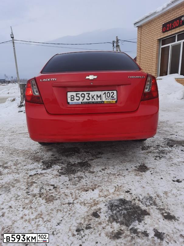 Фото автомобиля CHEVROLET LACETTI, 2007 — госномер В591ЕХ73. Цвет: СИНИЙ