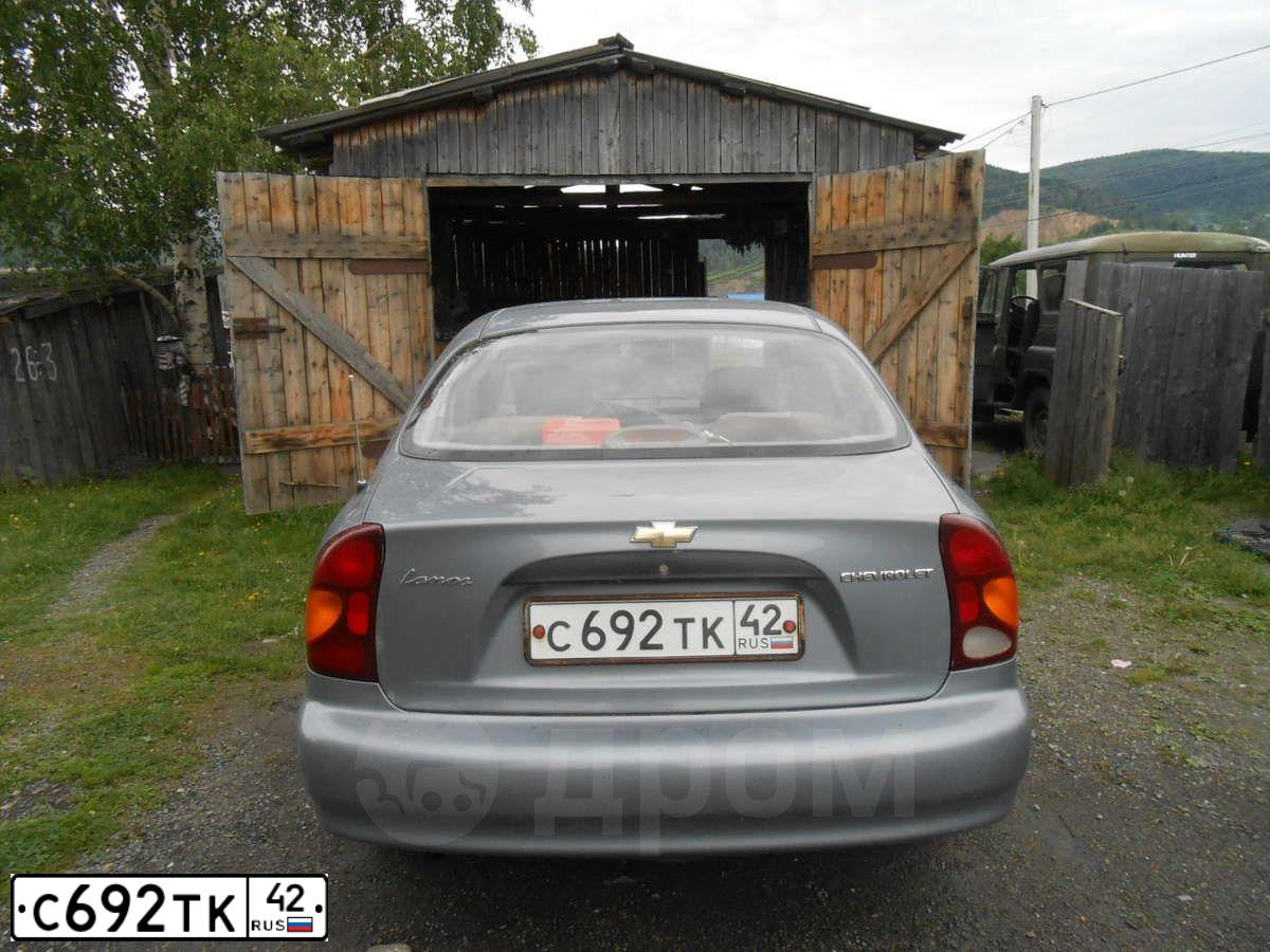 Фото автомобиля ZAZ LANOS, 2008 — госномер С692ТК42. Цвет: Серебристый