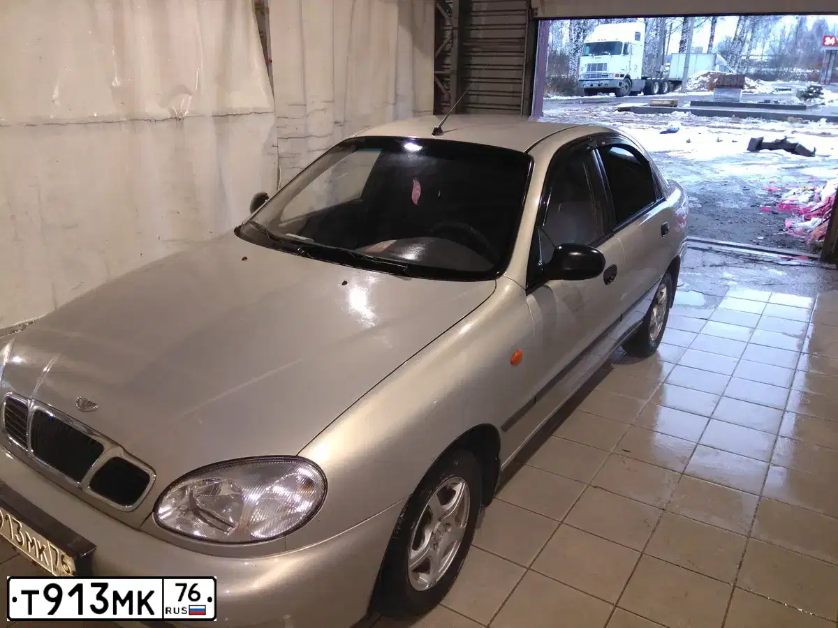 Фото автомобиля ZAZ SENS, 2007 — госномер Т913МК76. Цвет: СЕРЫЙ