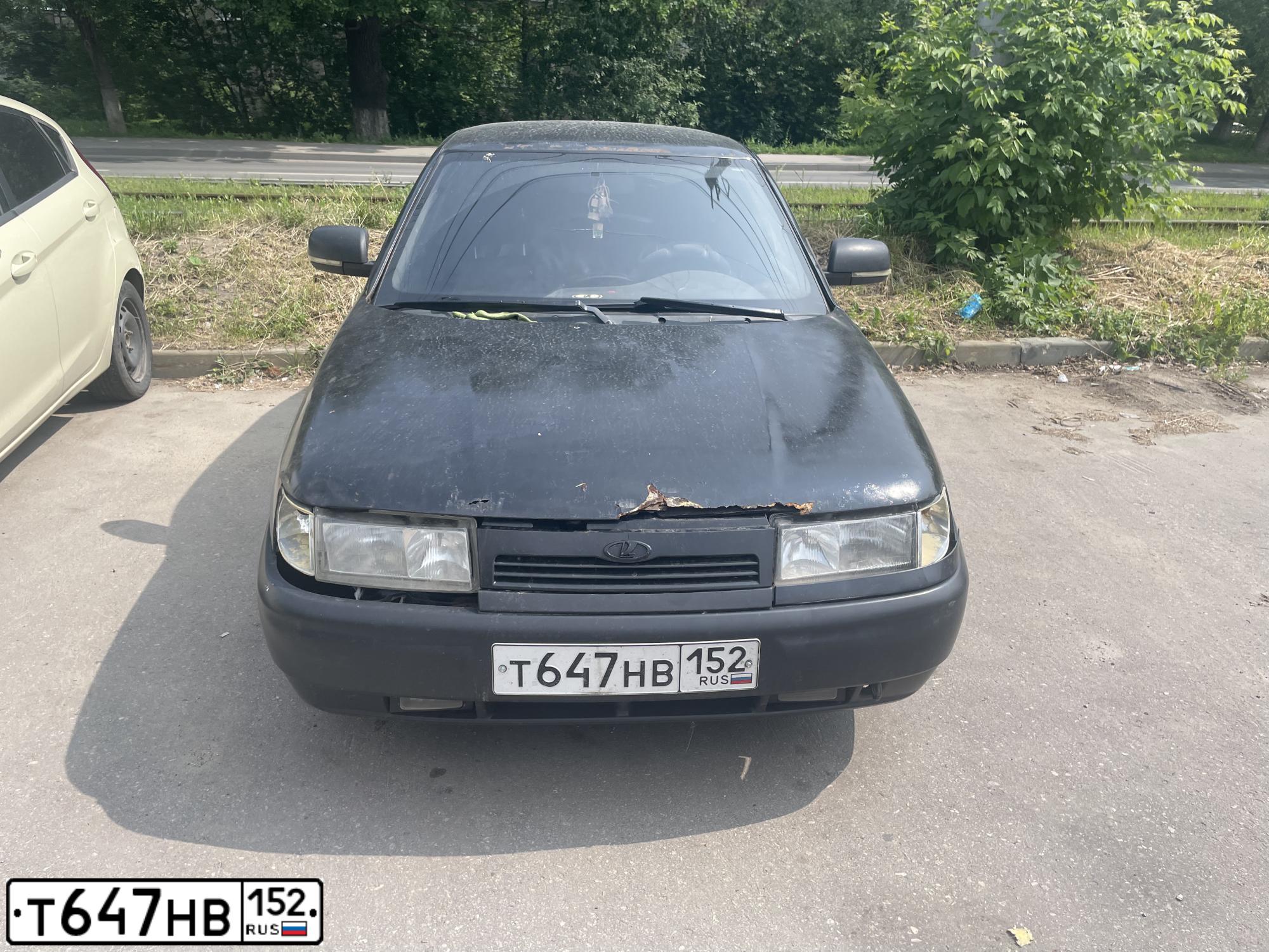 Фото автомобиля LADA 2112 LADA, 2007 — госномер Т647НВ152. Цвет: ГРАФИТОВЫЙ МЕТАЛЛИК