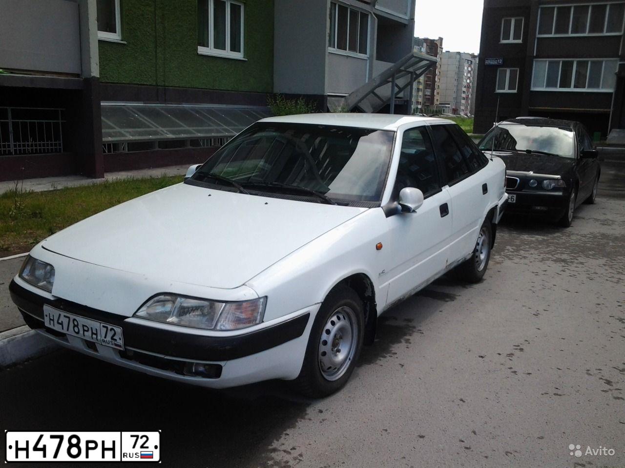 Фото автомобиля DAEWOO ESPERO, 1997 — госномер В127МХ72. Цвет: БЕЛЫЙ