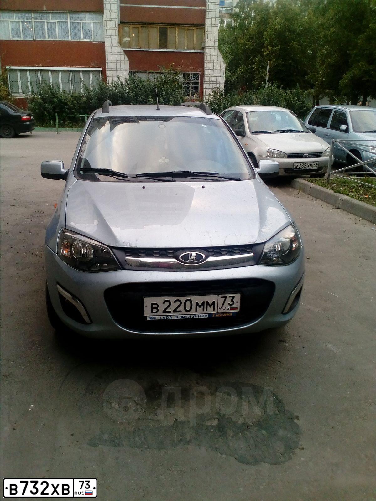 Фото автомобиля VAZ 1118 KALINA, 2008 — госномер М968ЕО116. Цвет: СЕРЫЙ