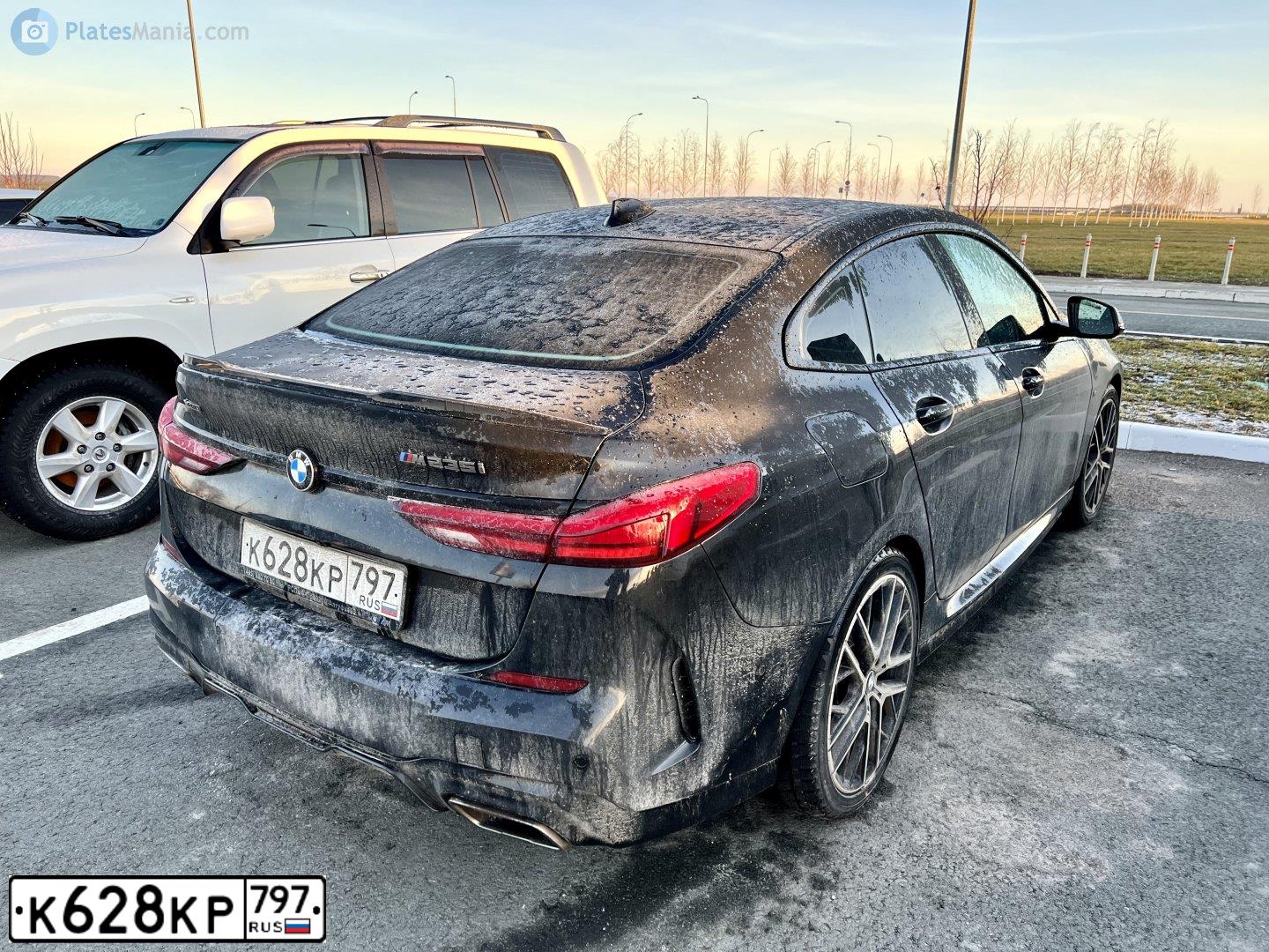 Фото автомобиля BMW M235I XDRIVE, 2021 — госномер Х453ЕС763. Цвет: ЧЕРНЫЙ