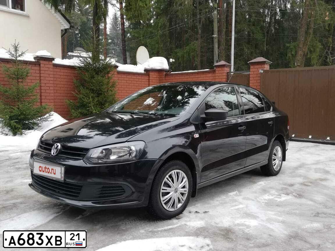 Фото автомобиля VOLKSWAGEN POLO, 2011 — госномер Т346СН58. Цвет: ЧЕРНЫЙ