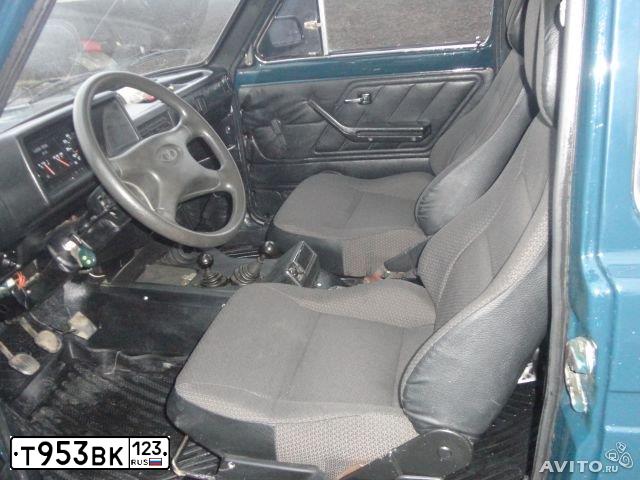 Фото автомобиля LADA 2121 NIVA, 1998 — госномер Н061ВС123. Цвет: СИНЕ-ЗЕЛЕНЫЙ