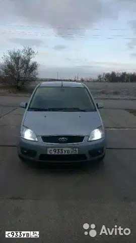 Фото автомобиля FORD FOCUS C-MAX, 2005 — госномер К632РВ193. Цвет: СЕРО ГОЛУБОЙ
