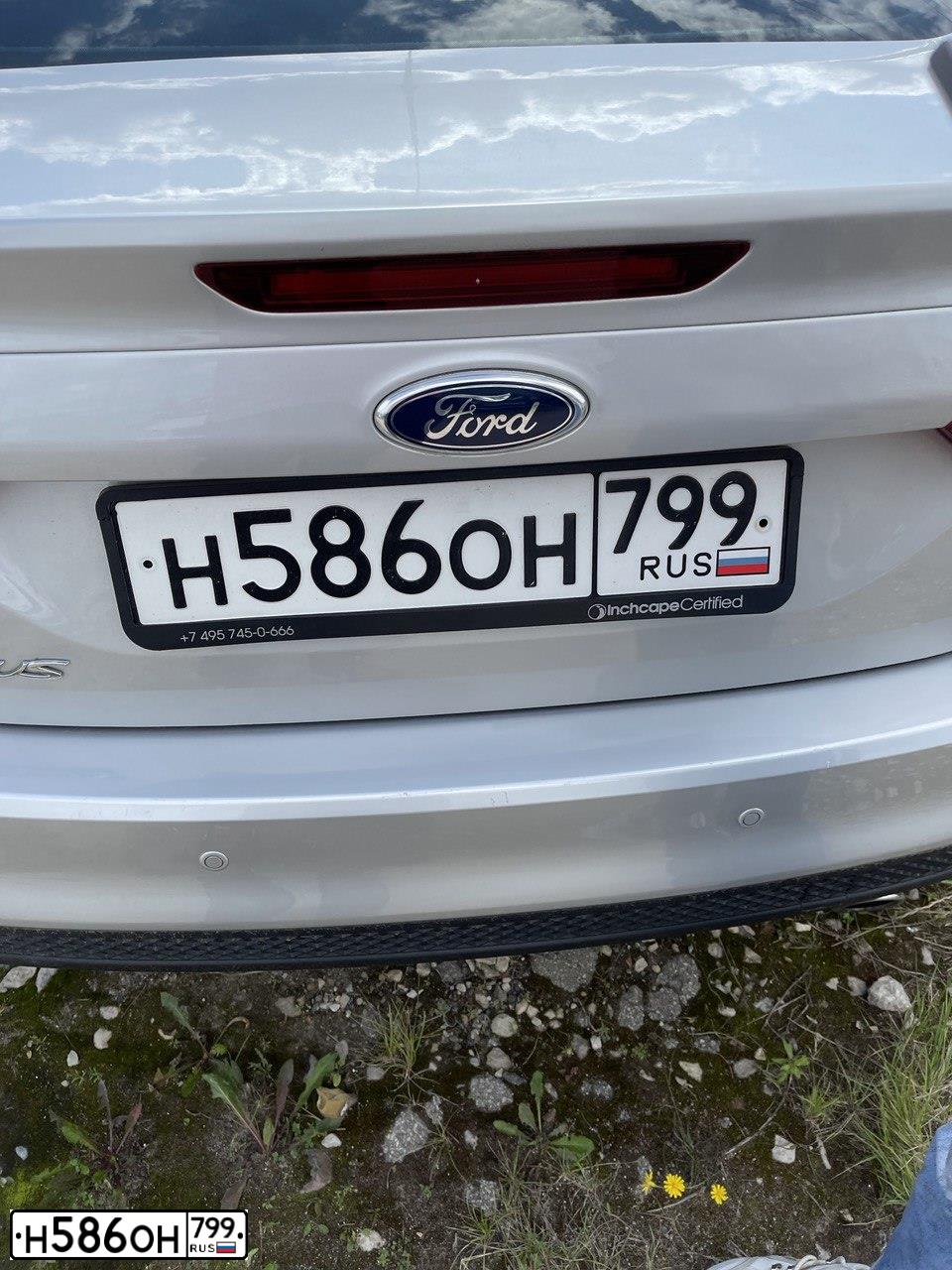 Фото автомобиля FORD D FOCUS, 2015 — госномер Р367ВК40. Цвет: СЕРЫЙ