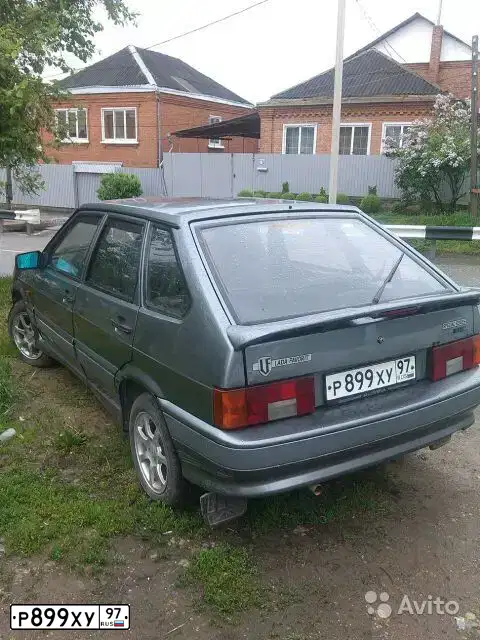 Фото автомобиля LADA 2114, 2005 — госномер Р793УА193. Цвет: Серый