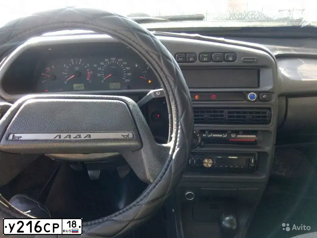 Фото автомобиля LADA 2114 SAMARA, 2006 — госномер А750УР702. Цвет: Темно-зеленый