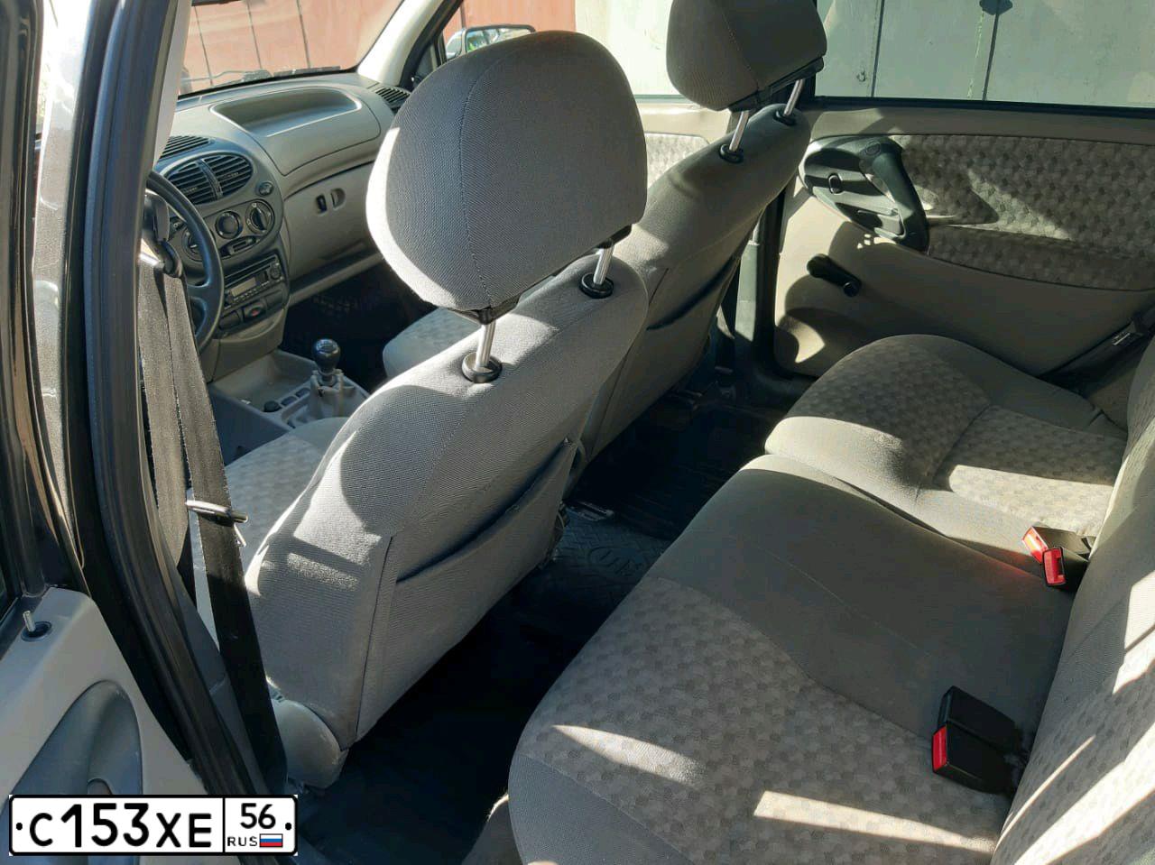Фото автомобиля LADA 1117 KALINA, 2010 — госномер С663ВХ774. Цвет: ЧЕРНЫЙ