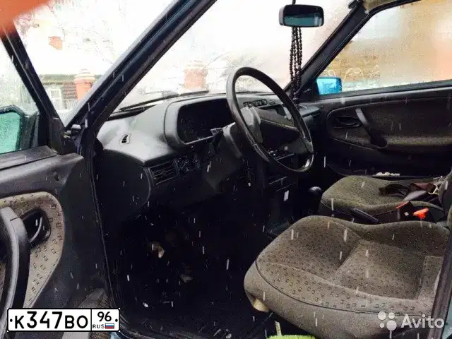 Фото автомобиля LADA 2114 SAMARA, 2007 — госномер К347ВО96. Цвет: Темно-зеленый